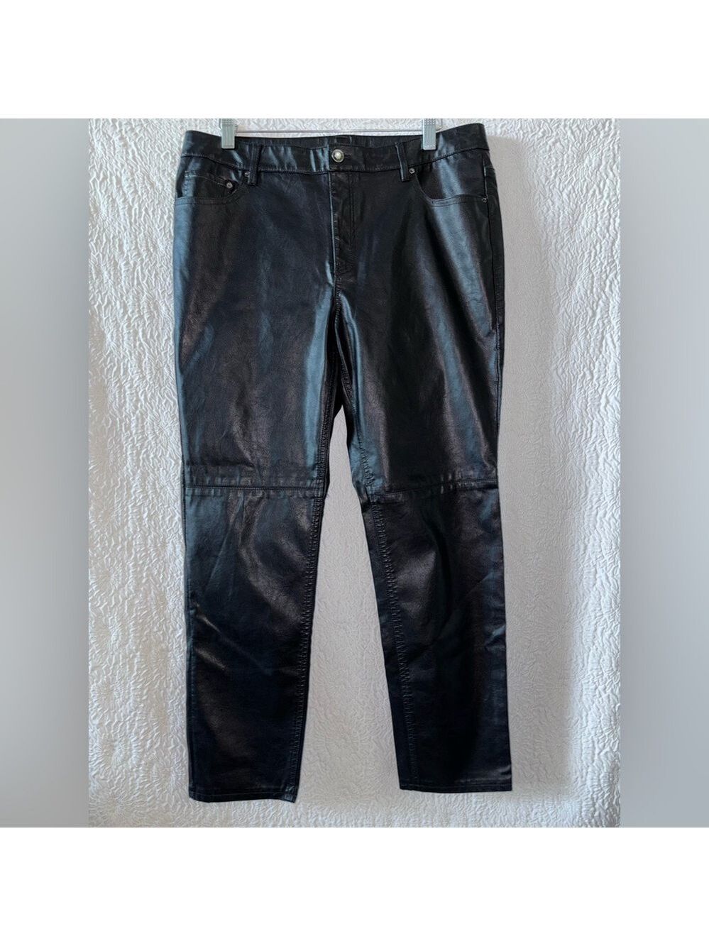 H&M "Divided" Faux Leather Pants